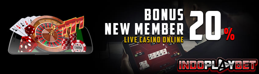 Bonus Live Casino 20%