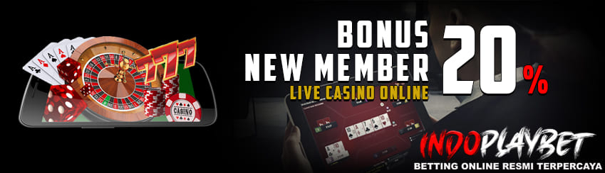 Bonus Live Casino 20%
