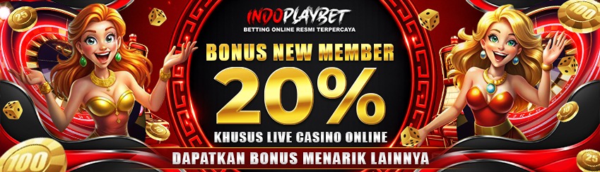 Bonus Live Casino 20%